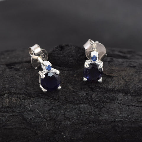 Kyanite with Top Stone Studs