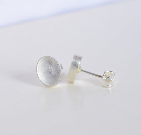 Oval Collet for Earrings