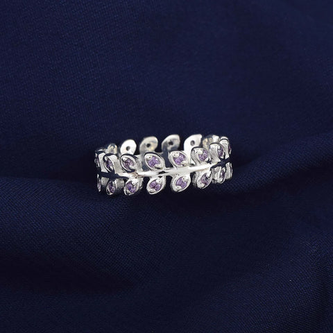 Leaf Eternity Band