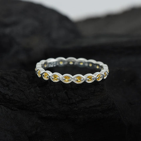 Marquise Eternity Band