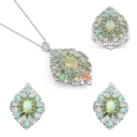 Ethiopian Opal Gemstone Set