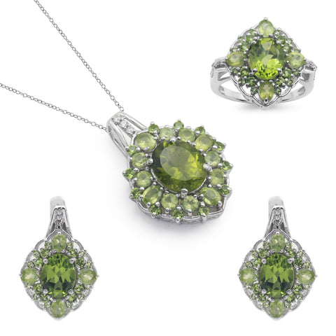 Peridot Gemstone Set