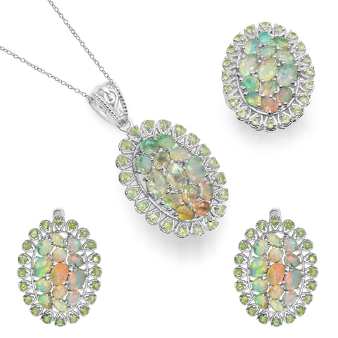 Ethiopian Opal Gemstone Set