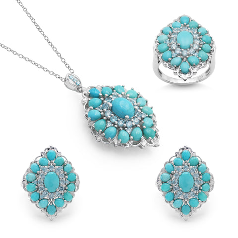 Turquoise Gemstone Set