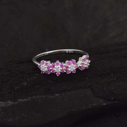 Flower Eternity Band