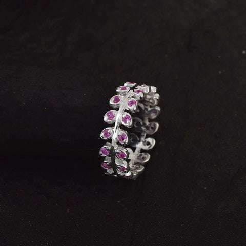 Leaf Eternity Band