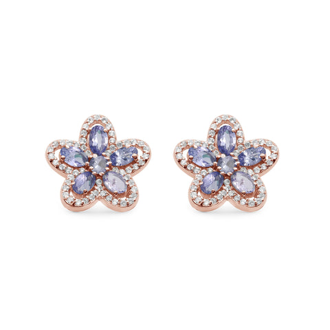 Tanzanite Gemstone Earring