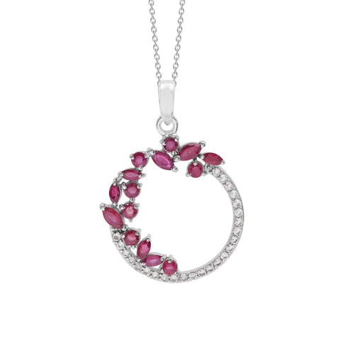 Ruby Gemstone Pendant