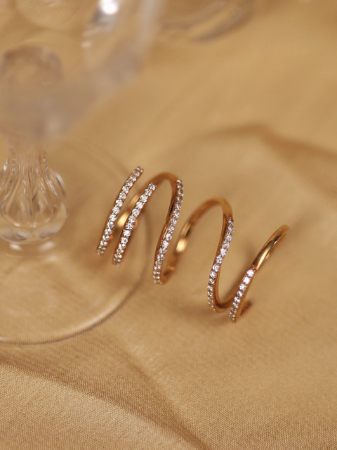 Single Spiral Ring