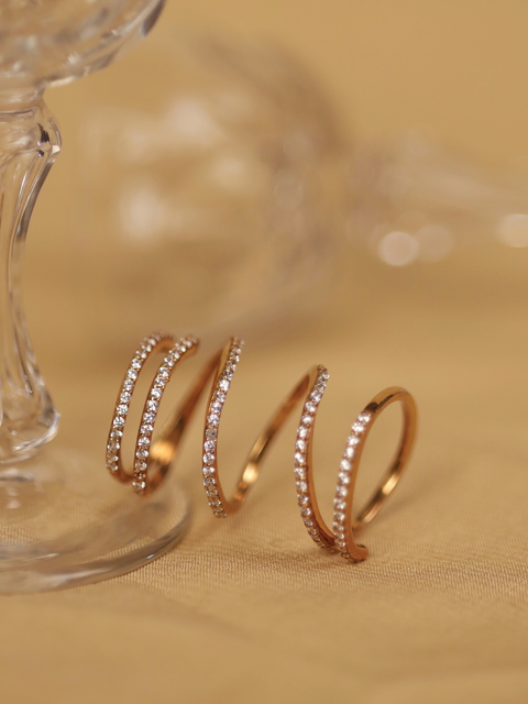 Single Spiral Ring