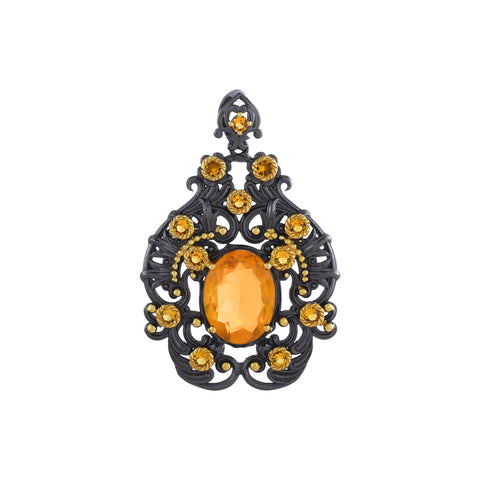 Citrine Gemstone Pendant