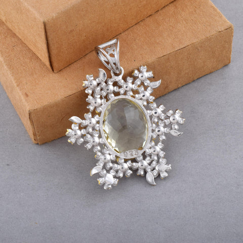 Citrine Gemstone Pendant