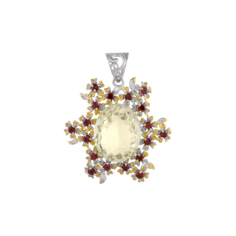 Citrine Gemstone Pendant