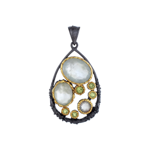 Prehnite Gemstone Pendant