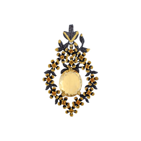 Citrine Gemstone Pendant