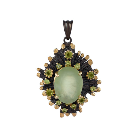 Prehnite Gemstone Pendant