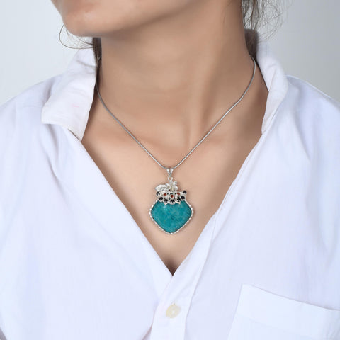 Amazonite Gemstone Pendant