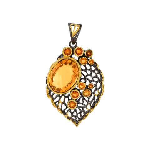 Citrine Gemstone Pendant