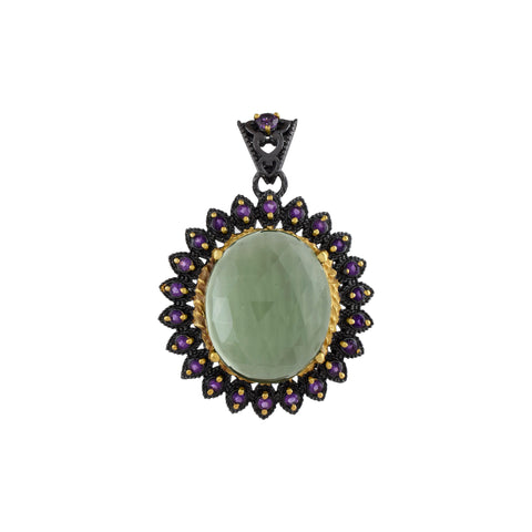 Prehnite Gemstone Pendant